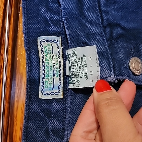 Vintage Guess Georges Marciano Jeans USA Made - Picture 6 of 9